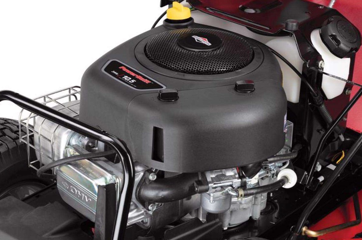 10.5 HP Briggs & Stratton PowerBuilt engine on the CRAFTSMAN R110